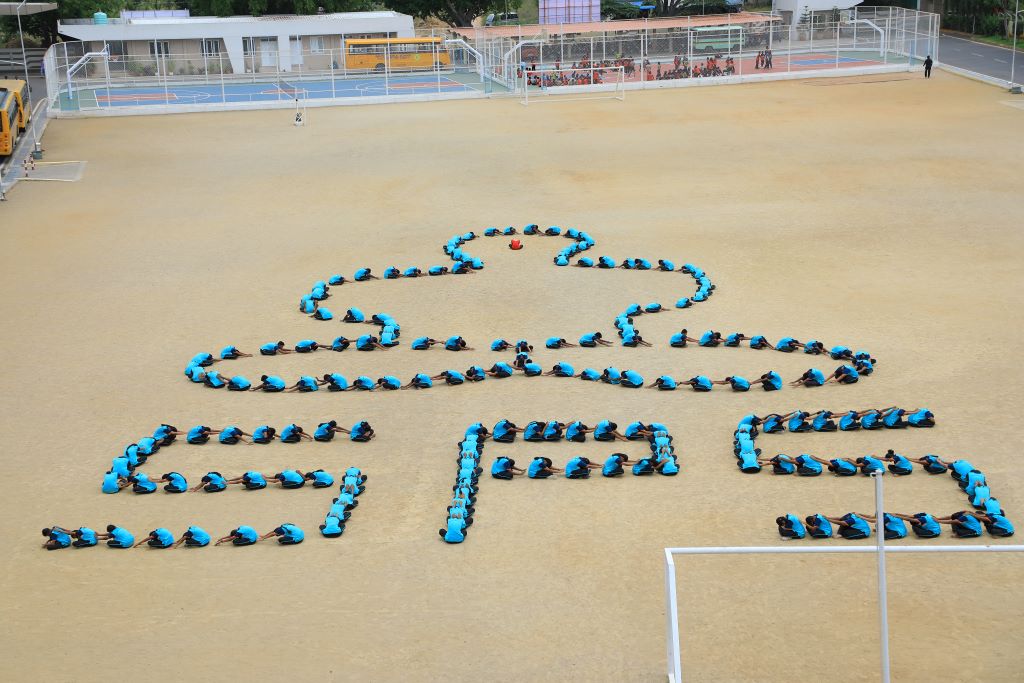 International World Yoga day our students achieved YOGA World Record