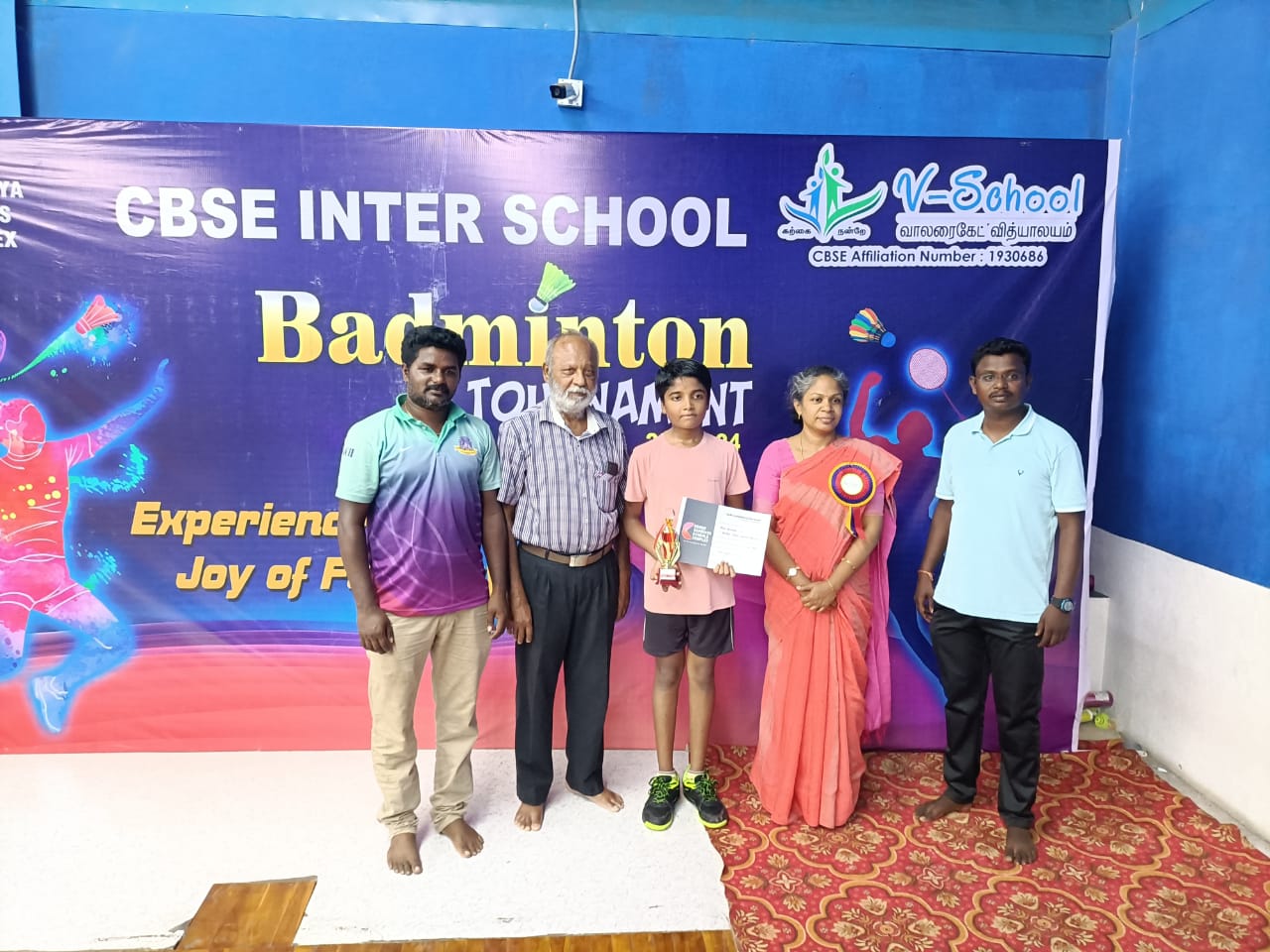 KSSC Badminton tournament boys