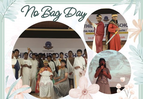 The students of Class IX-D organized a vibrant Bag Day assembly filled with creativity and enthusiasm.