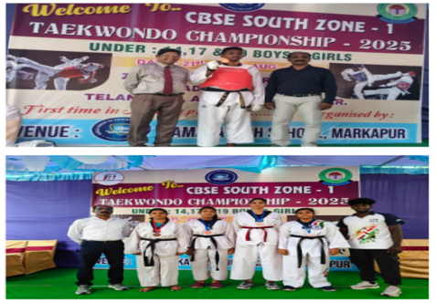 CBSE South Zone–1 Championship 2025–26 - Taekwondo