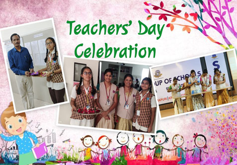The students celebrated Teachers’ Day with great enthusiasm and gratitude. The occasion was marked by various activities through which students expressed their heartfelt appreciation for their teachers.