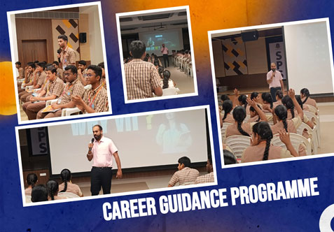 A Career Guidance Programme was conducted for the students of our school to help them explore the wide range of academic and professional opportunities available in the field of Science, Technology and Humanities.