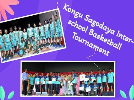 We are delighted to share that on 10/10/2025 (Friday), our school’s Under-19 Boys Basketball Team participated in the Kongu Sagodaya Interschool Basketball Tournament and secured first place among all the participating schools.