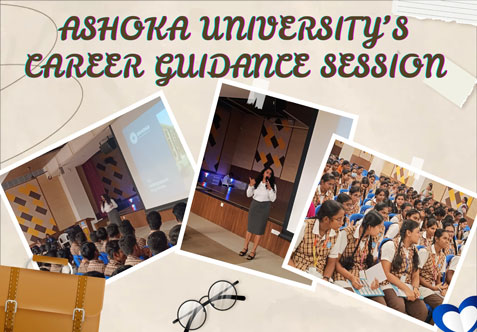 A guidance session by Ashoka University, Haryana, was conducted on 19 November 2025 at 2.00 PM in the Convention Hall.