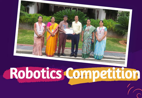 The Robotics Club of our school proudly celebrates the achievement of   Tharan Rakshan J.K., a student from the Senior Category, who showcased his talent at the World Robot Olympiad (WRO).