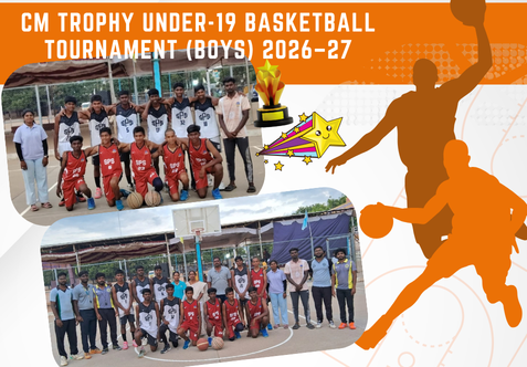 The Under-19 Boys Basketball Team of Senthil Public School, Adhiyamankottai has secured 1st Place in the CM Trophy Basketball Tournament! 🥇🏆
💰 Received Cash Prize: ₹36,000/- awarded to the Championship Team.