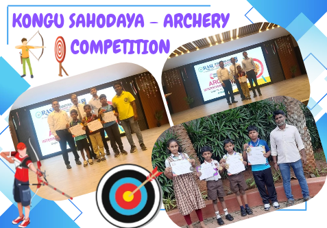 We are delighted to announce that the Under 12 boys and girls Archery Team of Senthil Public School, Adhiyamankottai, secured 🥇 Gold Medals -4
🥈 Silver  Medals -1  🥉Bronze Medal -1