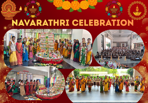 	Navaratri Pooja was celebrated at Senthil Public School from 12.10.2026(Monday) to 18.10.2026(Sunday) with devotion and enthusiasm.